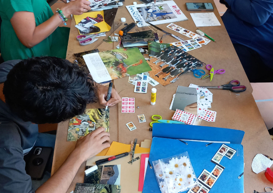 Atelier carte postale